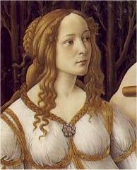 Botticelli, Vnus et Mars (dtail)